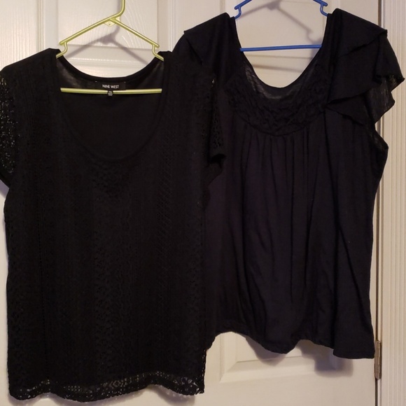 Nine West Tops - Navy blue women's tops